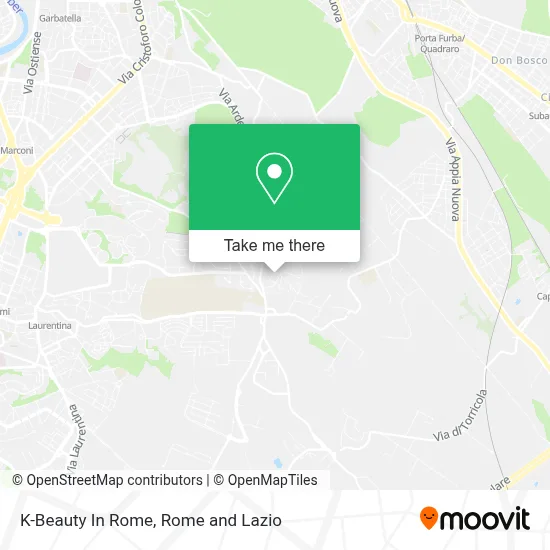 K-Beauty In Rome map