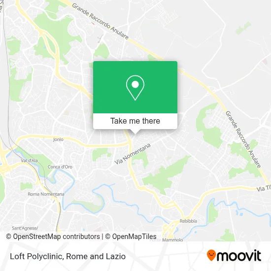 Loft Polyclinic map