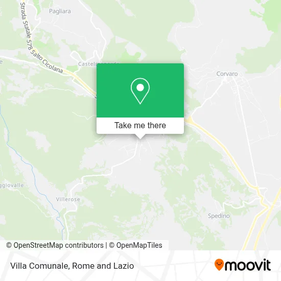 Villa Comunale map