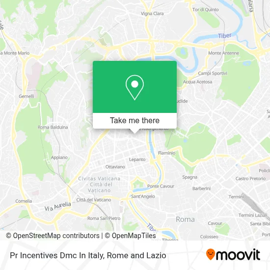 Pr Incentives Dmc In Italy map