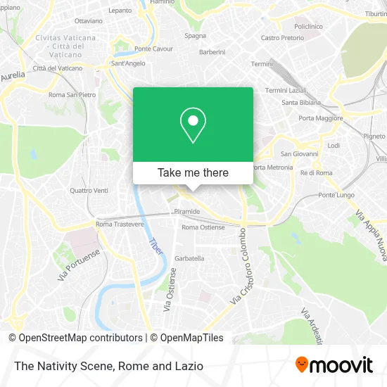 The Nativity Scene map