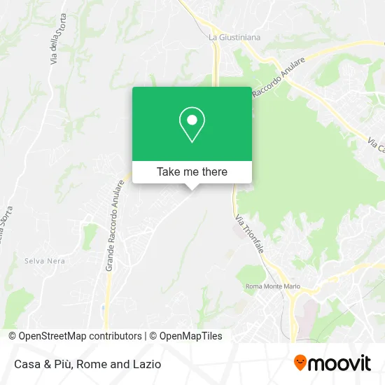 Casa & Più map