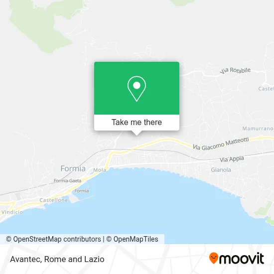 Avantec map
