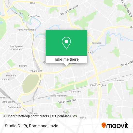 Studio D - Pr map