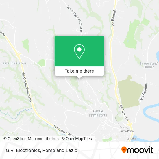 G.R. Electronics map