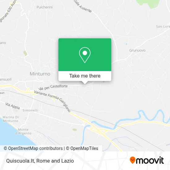 Quiscuola.It map