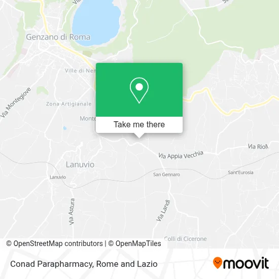 Conad Parapharmacy map