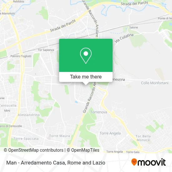 Man - Arredamento Casa map
