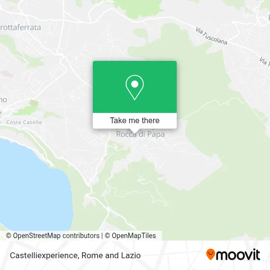 Castelliexperience map