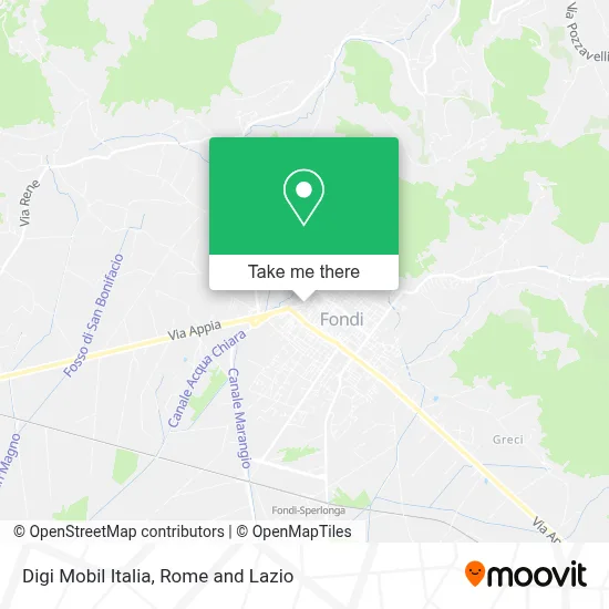 Digi Mobil Italia map