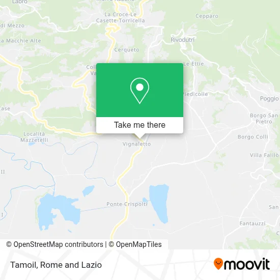 Tamoil map