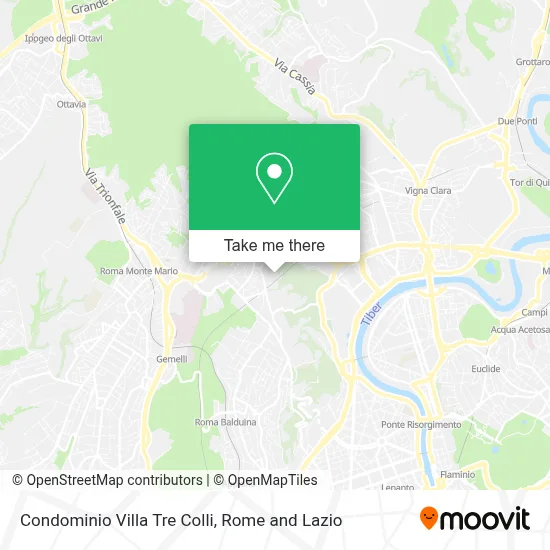 Condominio Villa Tre Colli map