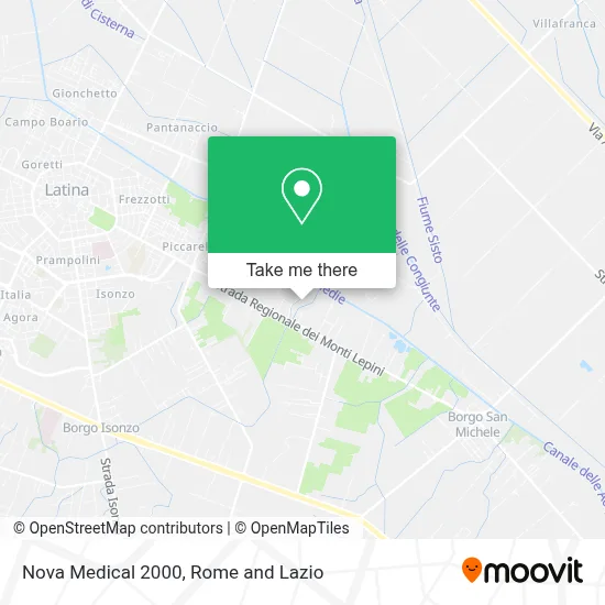 Nova Medical 2000 map