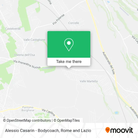 Alessio Casarin - Bodycoach map