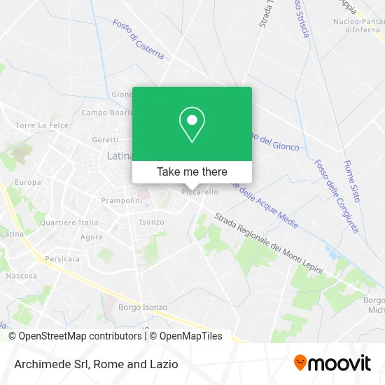 Archimede Srl map