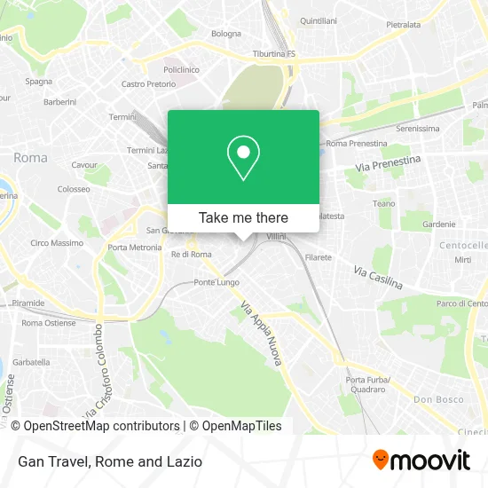 Gan Travel map