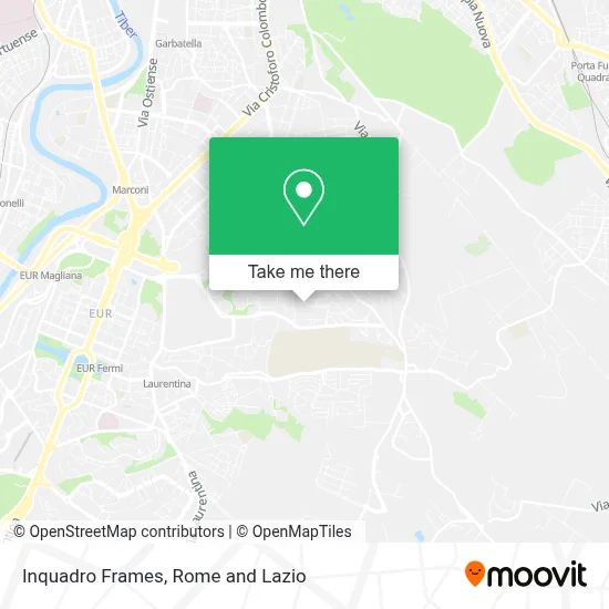 Inquadro Frames map