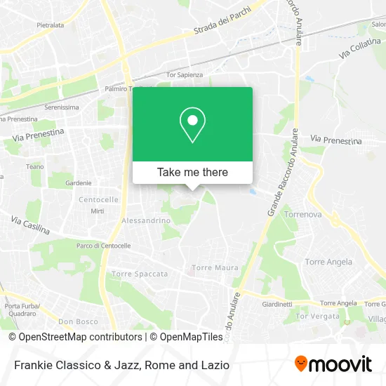 Frankie Classico & Jazz map