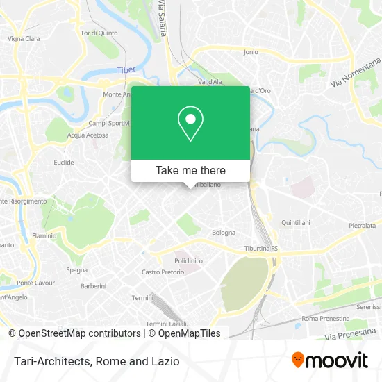 Tari-Architects map