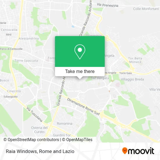 Raia Windows map