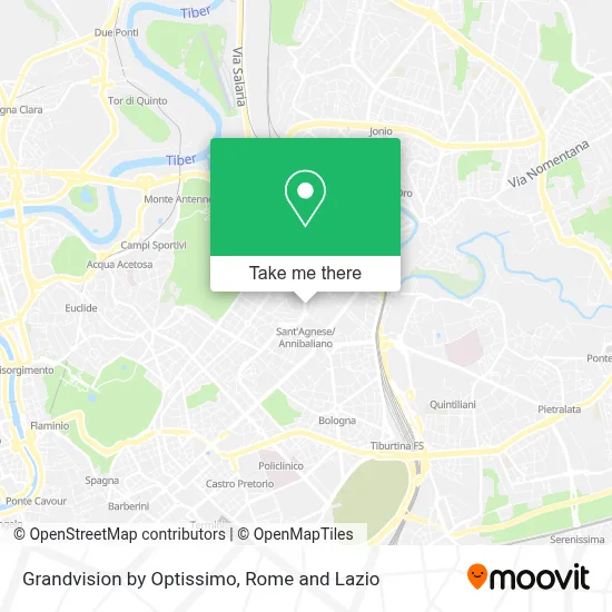Grandvision by Optissimo map