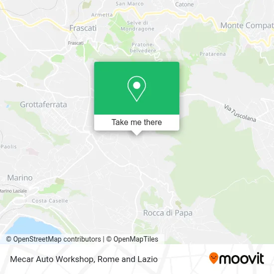 Mecar Auto Workshop map