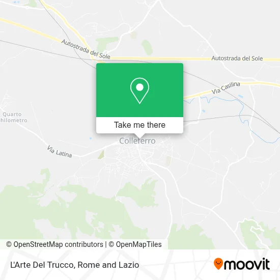 L'Arte Del Trucco map