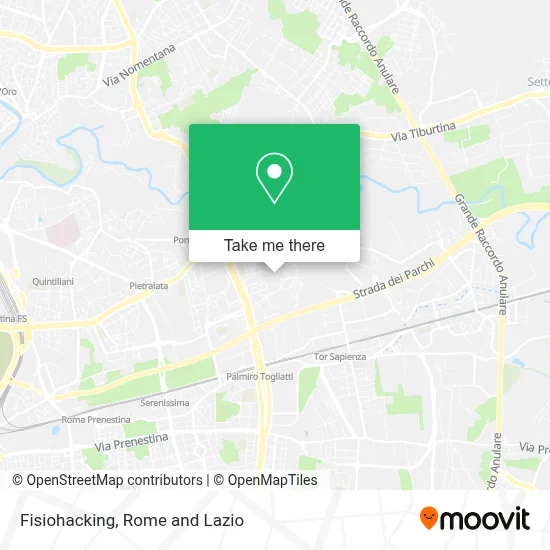 Fisiohacking map