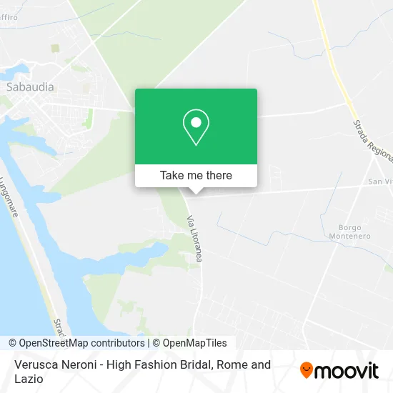 Verusca Neroni - High Fashion Bridal map