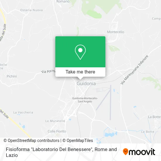 Fisioforma "Laboratorio Del Benessere" map