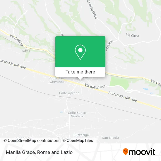 Manila Grace map