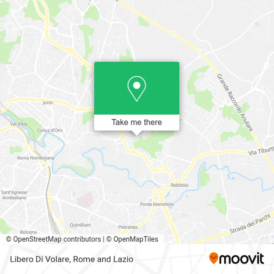 Libero Di Volare map