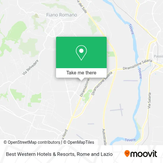 Best Western Hotels & Resorts map