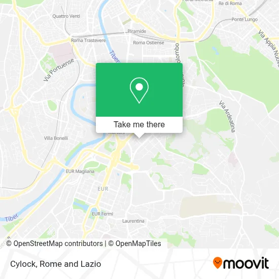 Cylock map