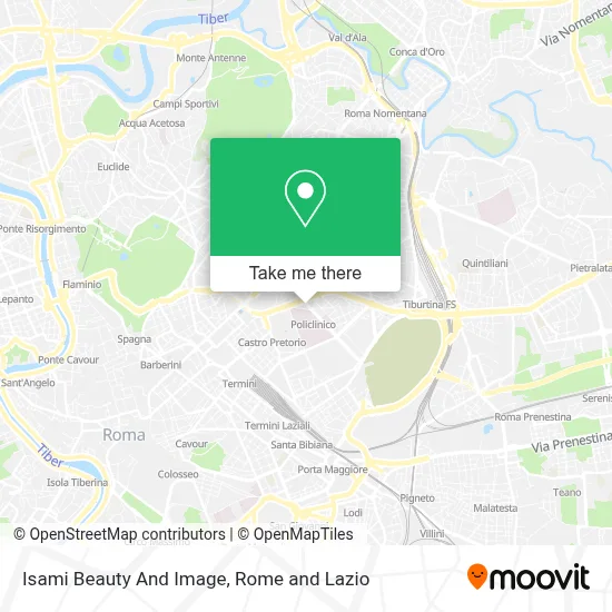 Isami Beauty And Image map