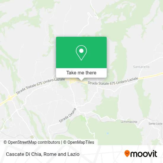 Cascate Di Chia map