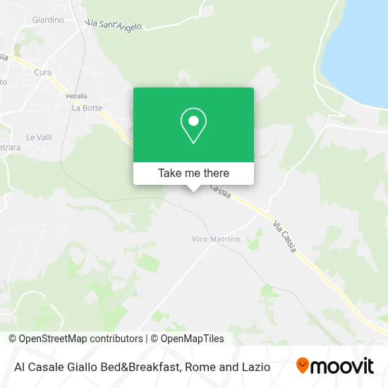 Al Casale Giallo Bed&Breakfast map