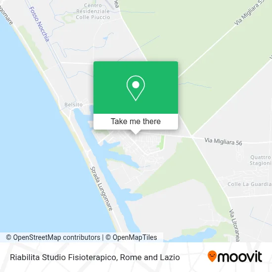 Riabilita Studio Fisioterapico map