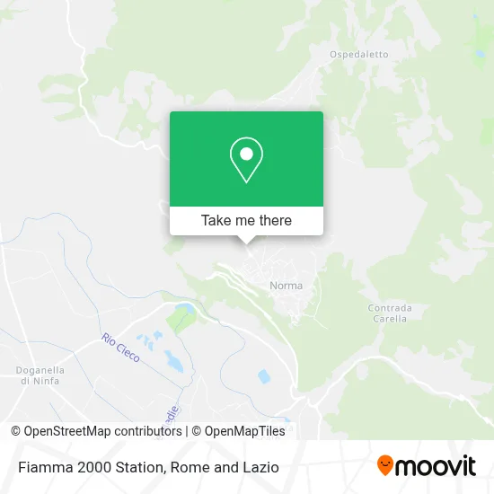Fiamma 2000 Station map