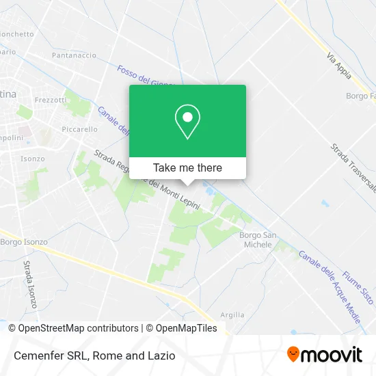 Cemenfer SRL map