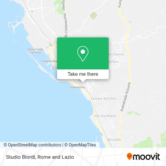 Studio Biordi map
