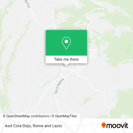 Asd Cora Dojo map