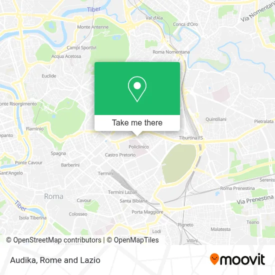 Audika map