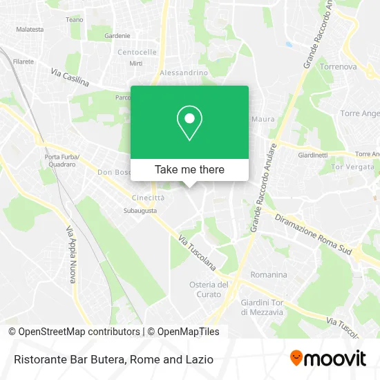 Ristorante Bar Butera map