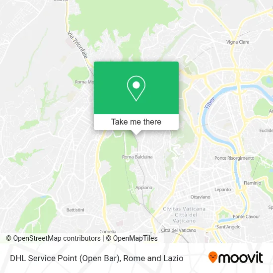 DHL Service Point (Open Bar) map