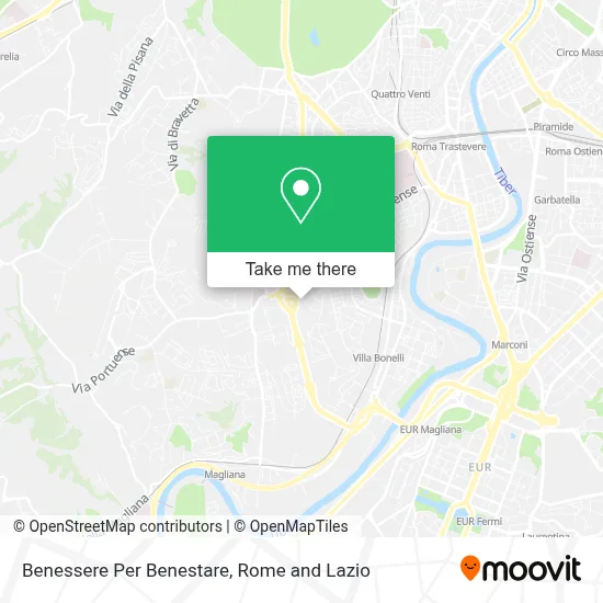 Benessere Per Benestare map