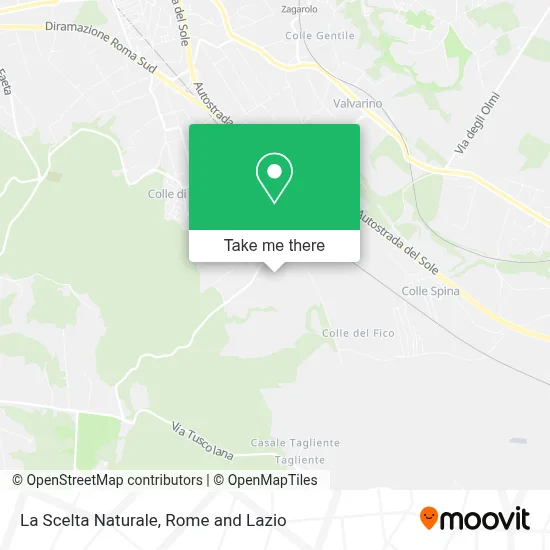 La Scelta Naturale map
