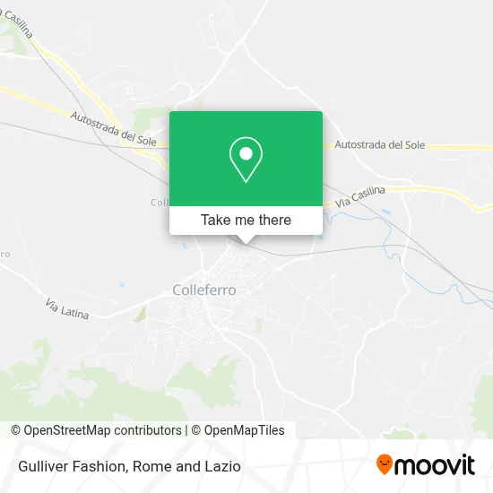 Gulliver Fashion map