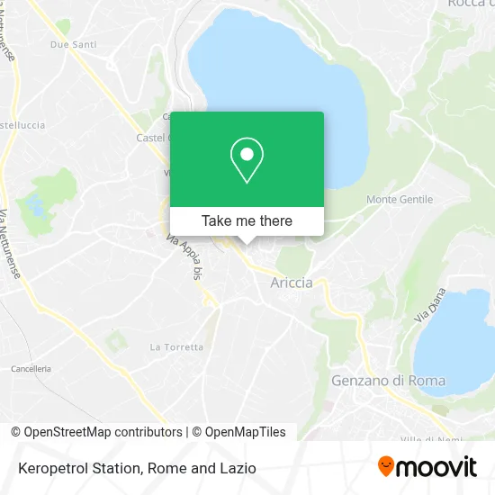 Keropetrol Station map