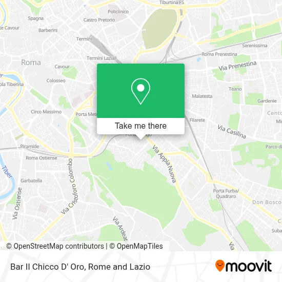 Bar Il Chicco D' Oro map